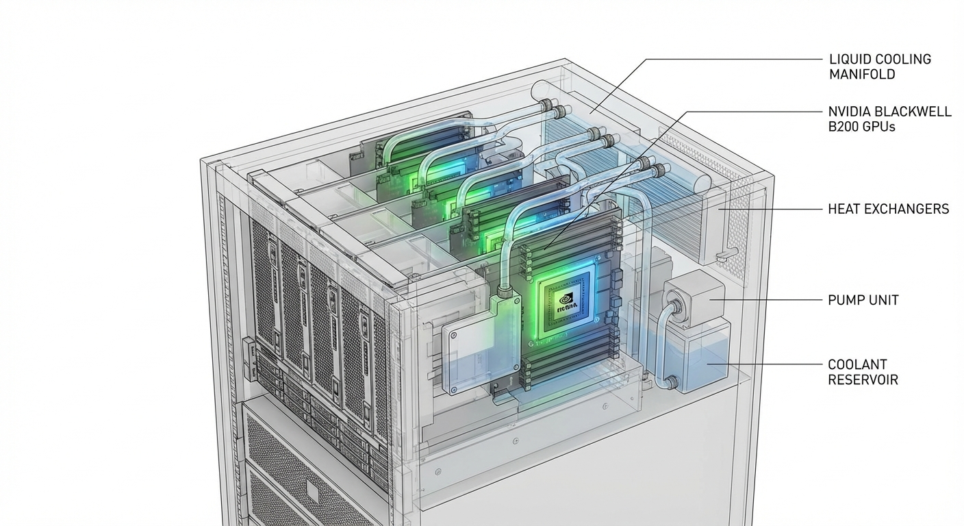 AI 伺服器水冷結構