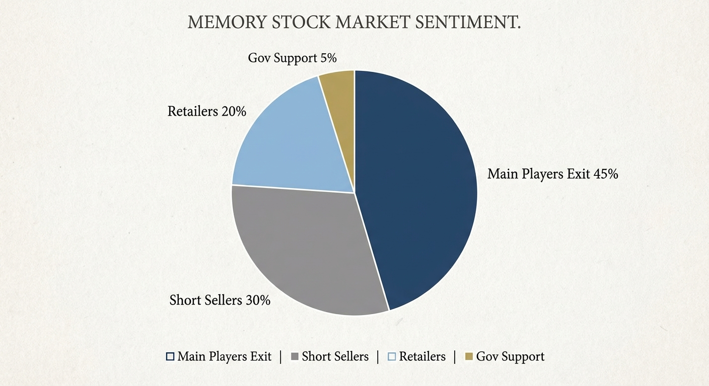 記憶體族群近期籌碼分佈