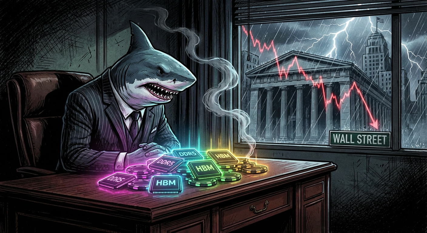 金融大鱷與記憶體晶片