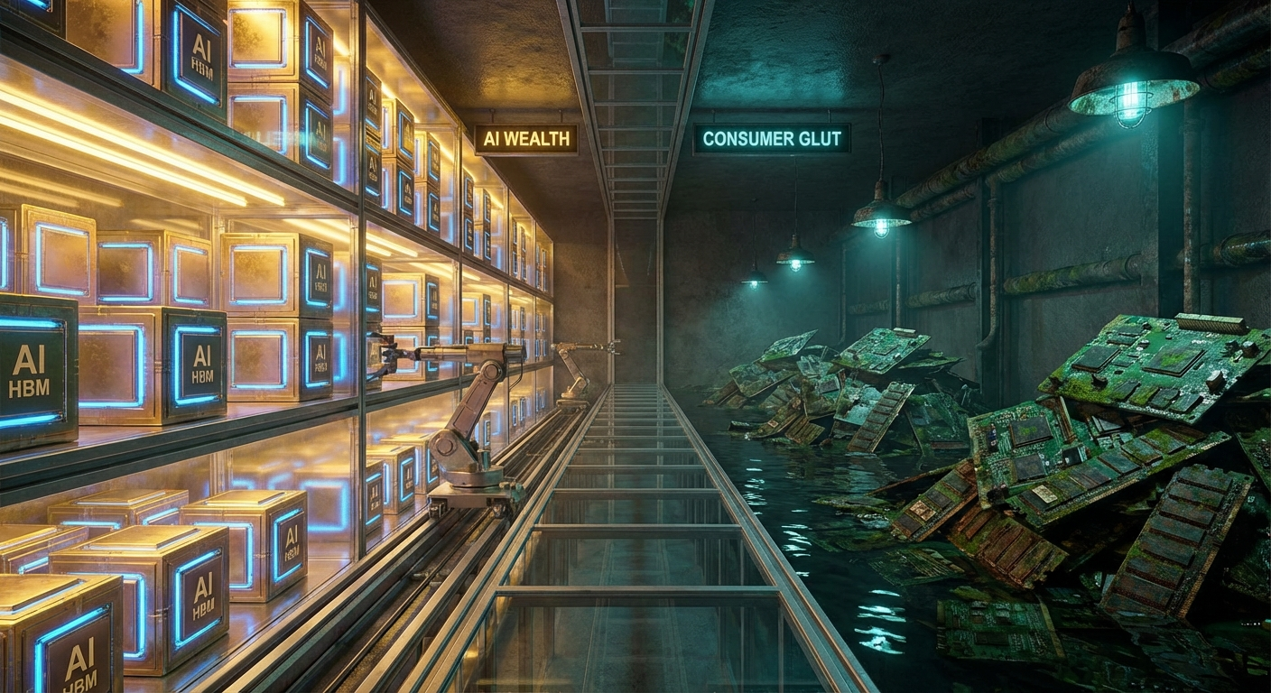 分裂的記憶體庫存